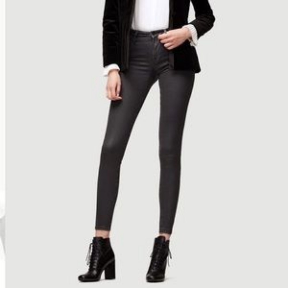 Frame Denim Le High Skinny Jeans Stone Coated